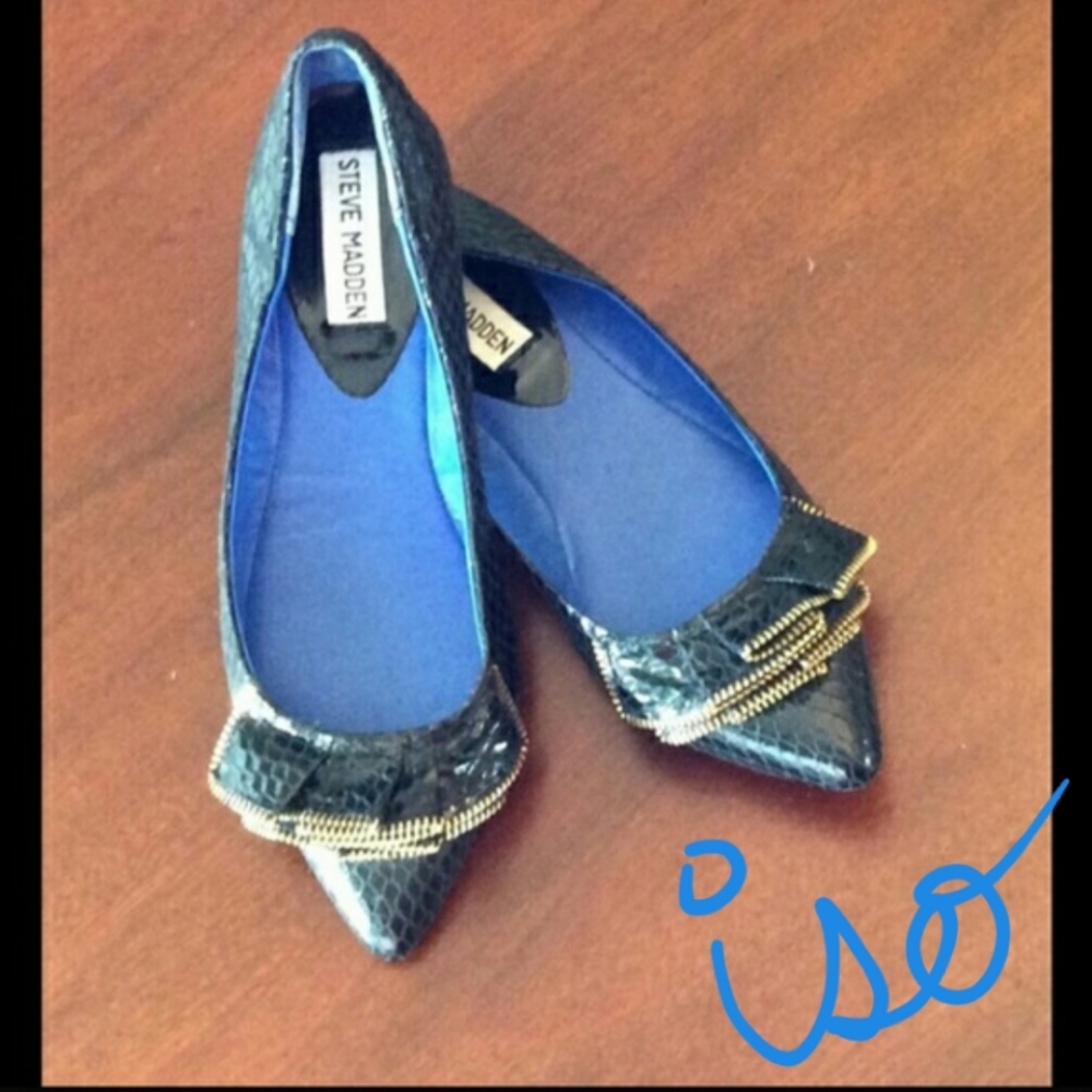 ISO Steve Madden Zipper Flats